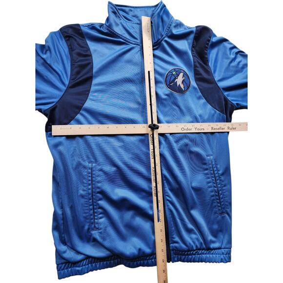 NBA Minnesota Timberwolves G-III Sports by Carl Banks Large Zip Track Jacket - Picture 9 of 16